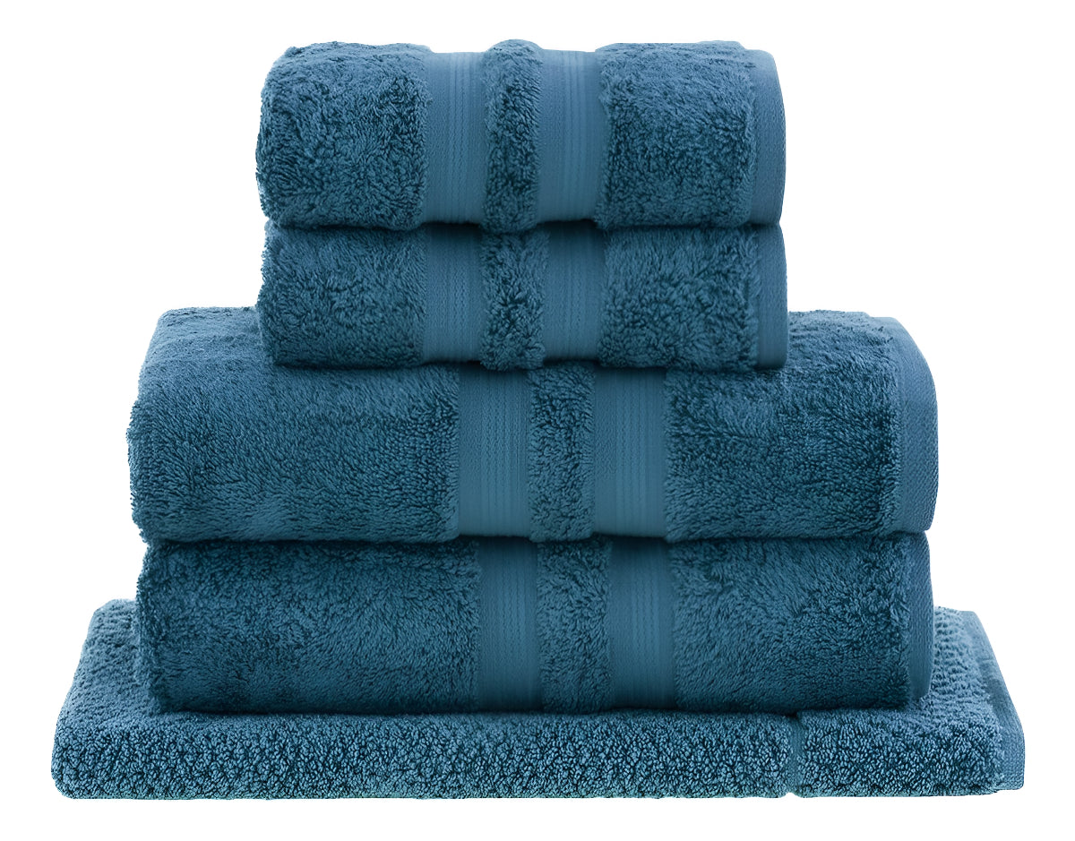 Jogo De Toalhas Buddemeyer Algodão Egípcio Gigante 5 Cor Azul marine