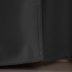 Cortina 3,00x2,80 Metros Blackout Blecaute Preto Corta Luz Em Tecido Grosso Para Quarto E Sala Casa Laura Enxovais