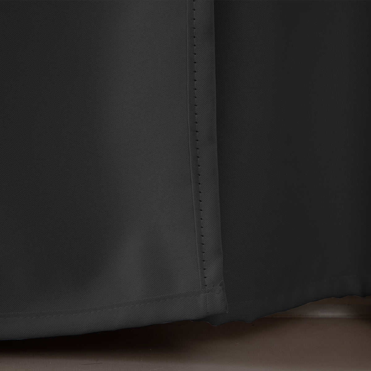 Cortina 3,00x2,80 Metros Blackout Blecaute Preto Corta Luz Em Tecido Grosso Para Quarto E Sala Casa Laura Enxovais