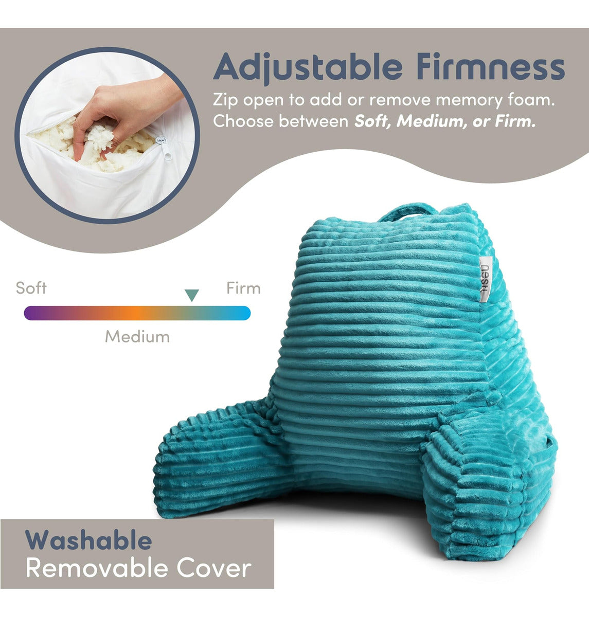 Almofada De Leitura Viscoelástica Nestl Ergonômica (FRETE)