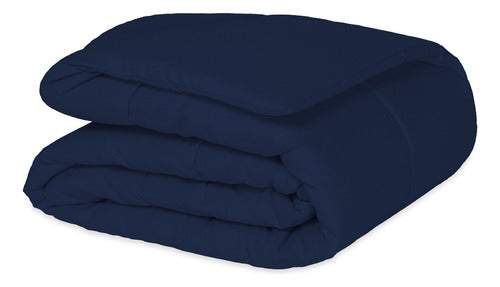 Edredom Solteiro Micropercal 400 Fios Grosso Liso 240x160