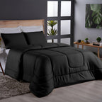 Edredom Queen Percal 400 Fios Grosso Super Casal Hotel Size