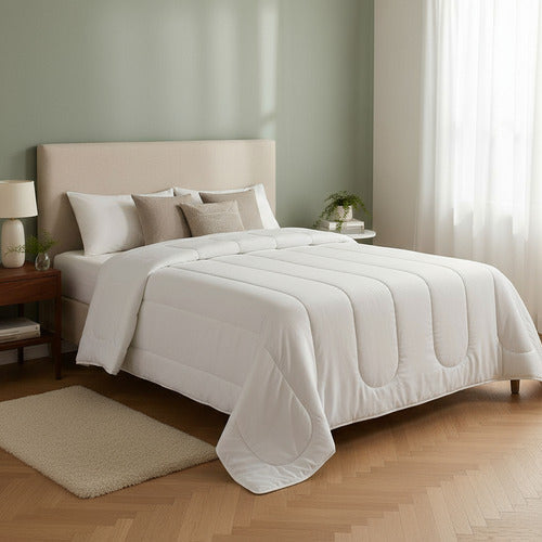 Edredom Casal Queen Avulso Dupla Face Grosso 400 Fios Hotel