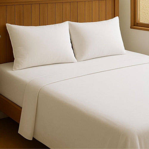 Jogo De Cama Casal Algodão Percal 200 Fios Confortavel Macio