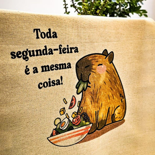 Kit 10 Panos De Prato Rustico Estampado 72x45cm 100% Algodã